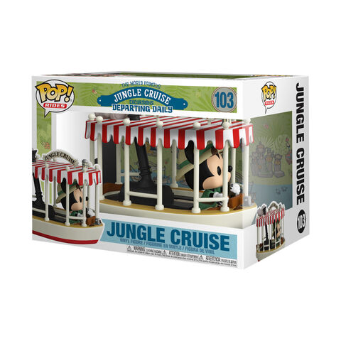 Figurine Funko Pop! - N°103 - Rides Jungle Cruise Skipper Mickey W/boat